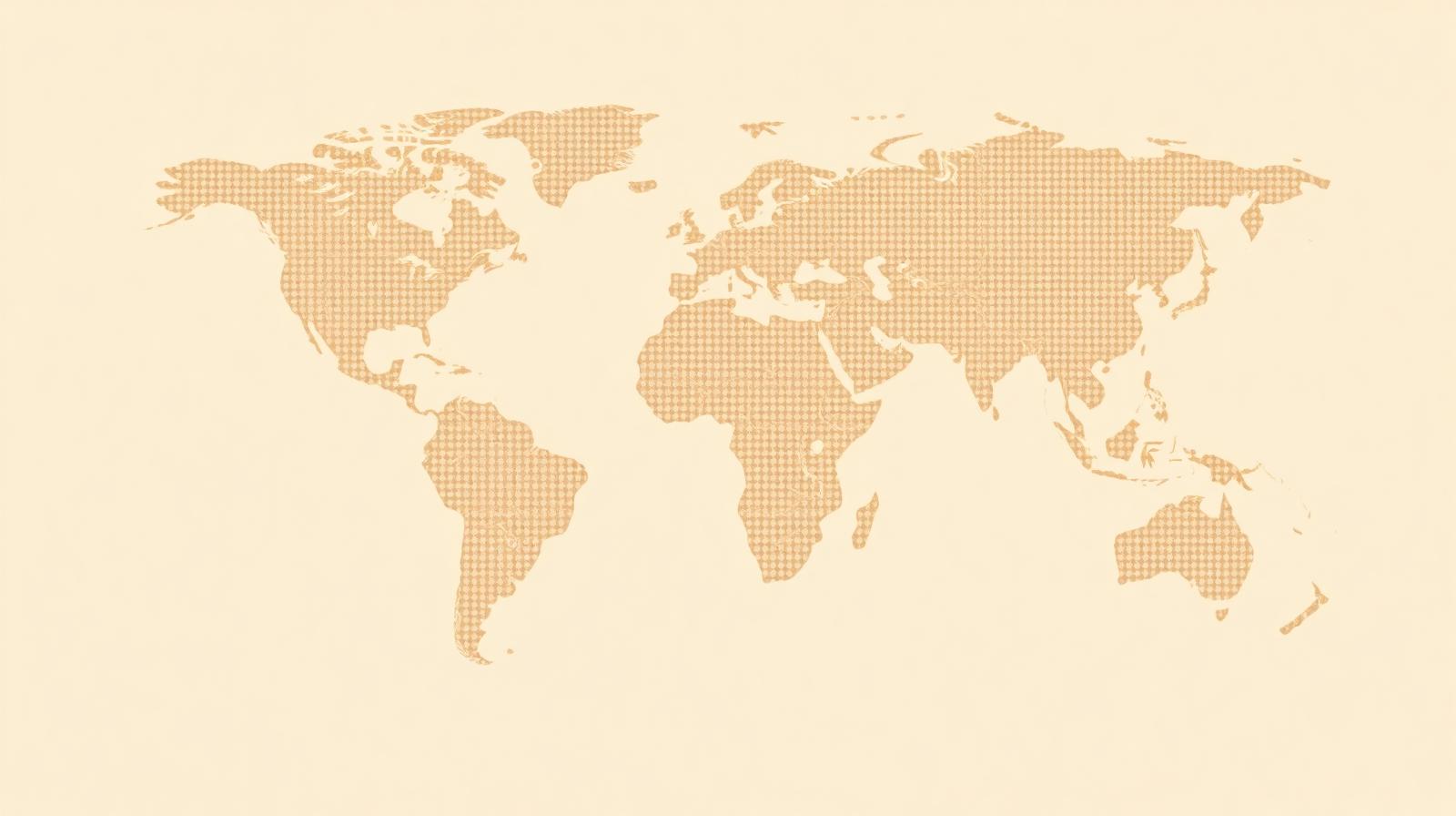 World map — ConnorTech builds websites for businesses anywhere